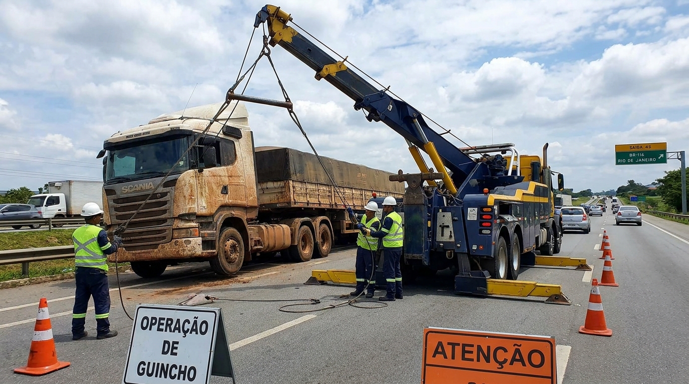 Guincho para Caminhão em Palmas‑TO